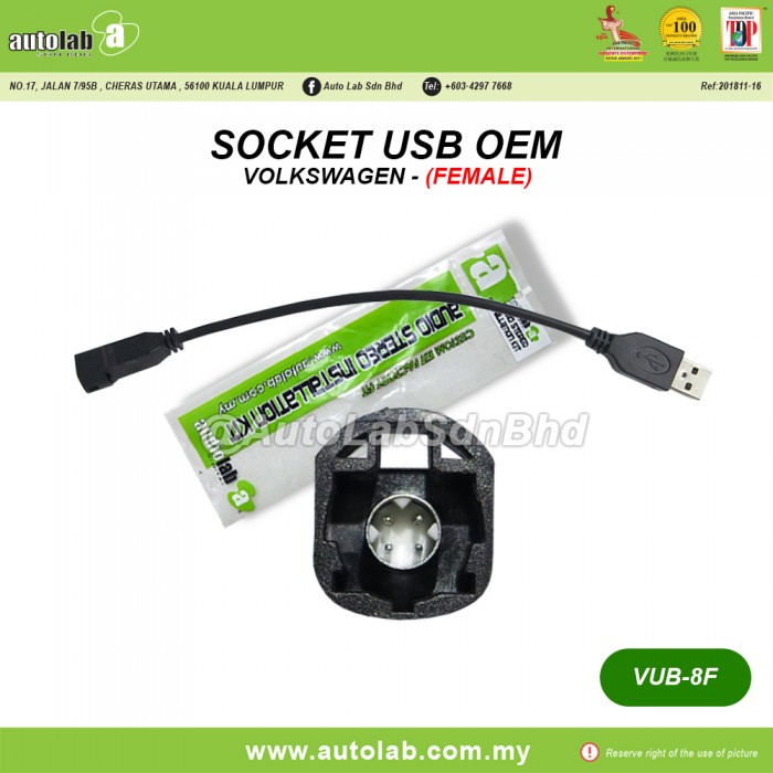 Socket USB OEM Volkswagen (Female)